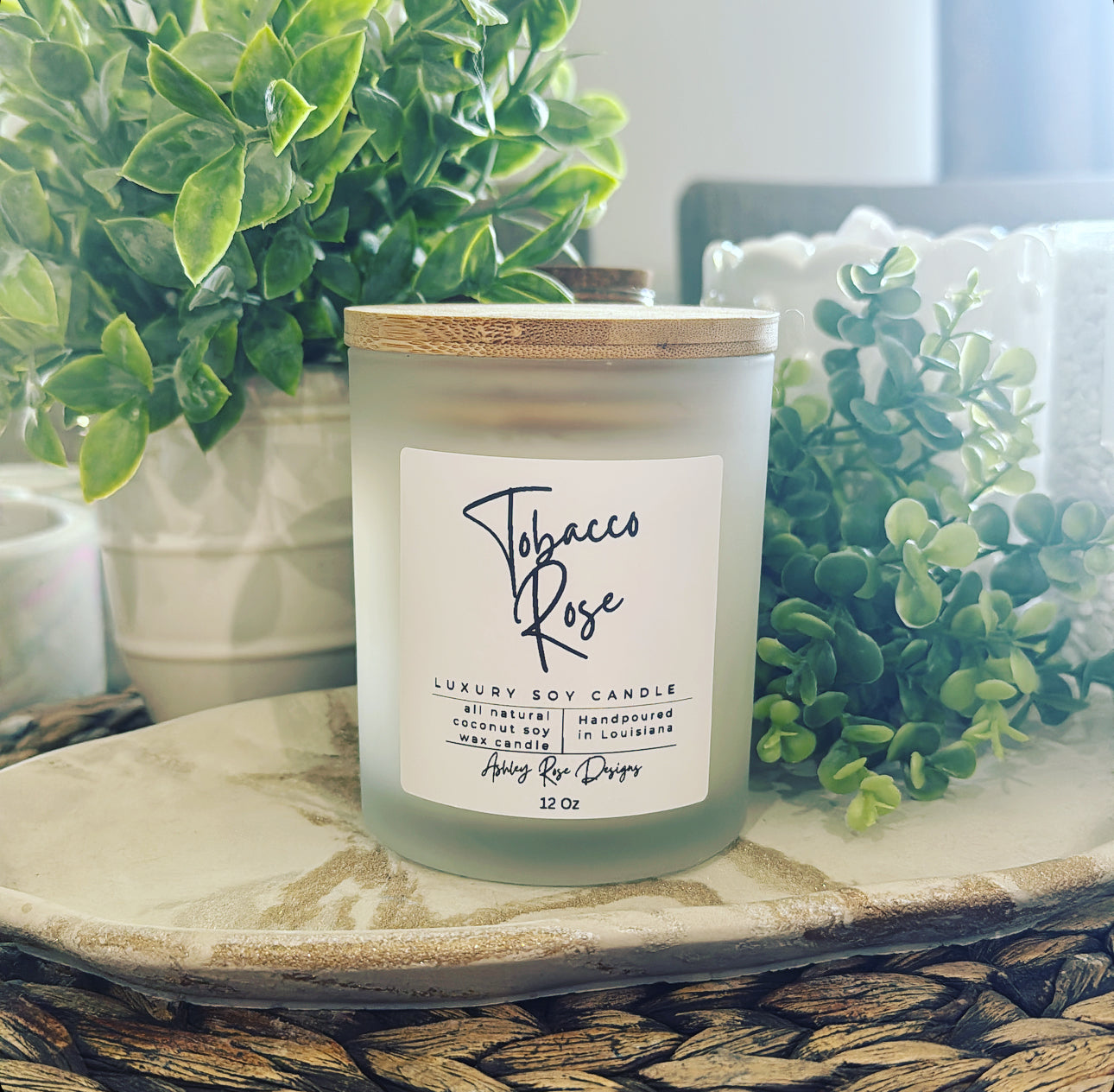 Coconut Soy Blend Wax -Frosted Jar Candles