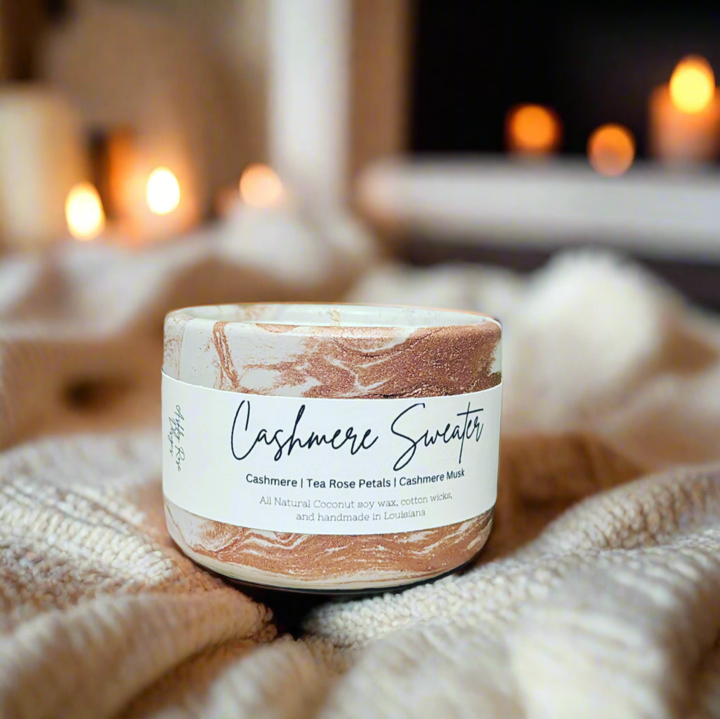 Cashmere Sweater -Concrete candle