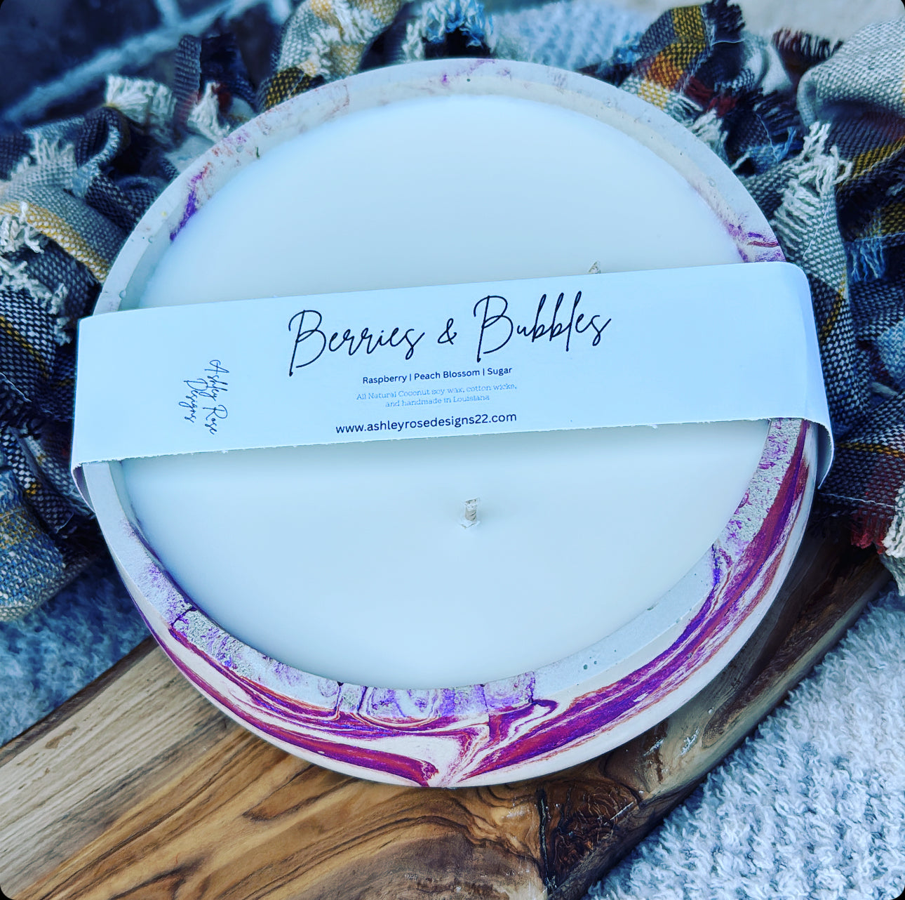 Shorty dough bowl candle- 23 oz