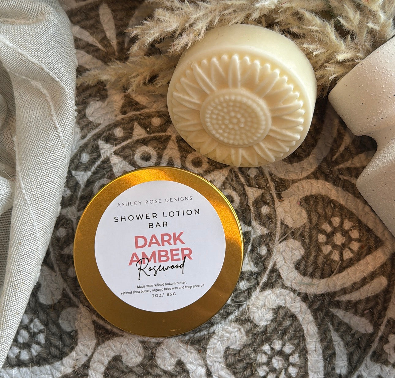 Shower lotion bar