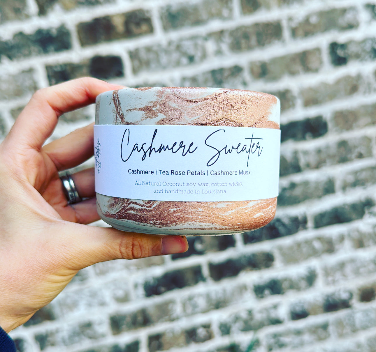 Cashmere Sweater -Concrete candle