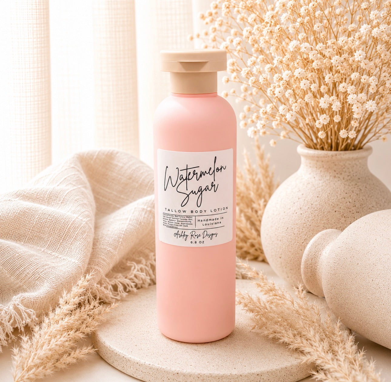 Organic Tallow Lotion - Medium 6.8oz