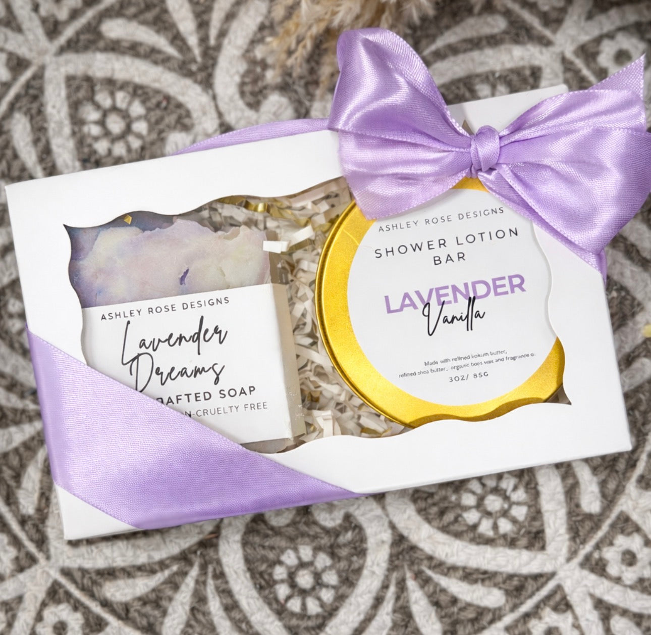 Soap and Shower Lotion Bar Gift set